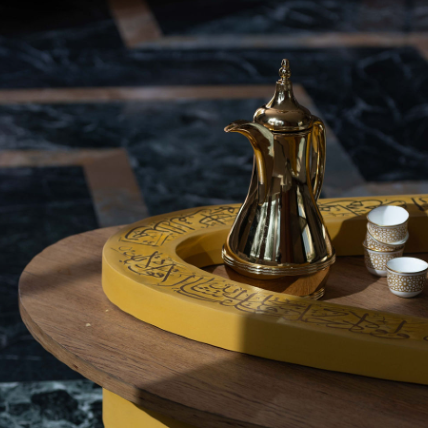 HAA Concrete Coffee Table by Baytik Design Dubai