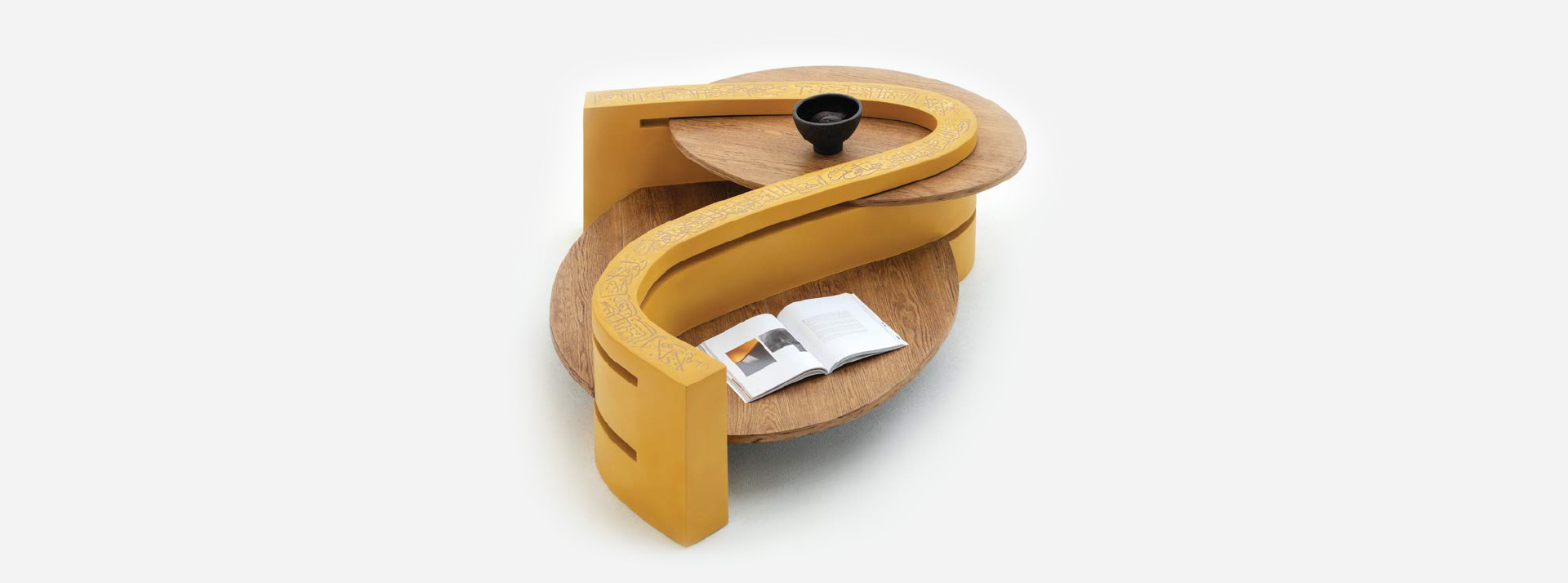 HAA Concrete Coffee Table wood