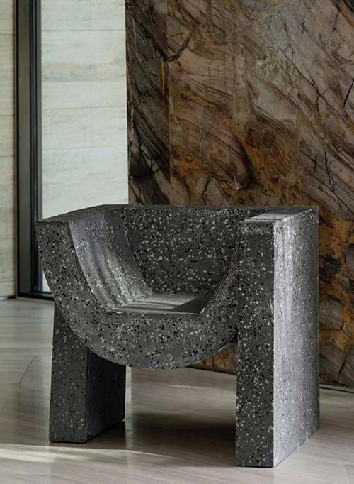 Concrete Chair Terrazzo