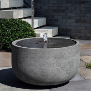 Water feature concrete outdoor